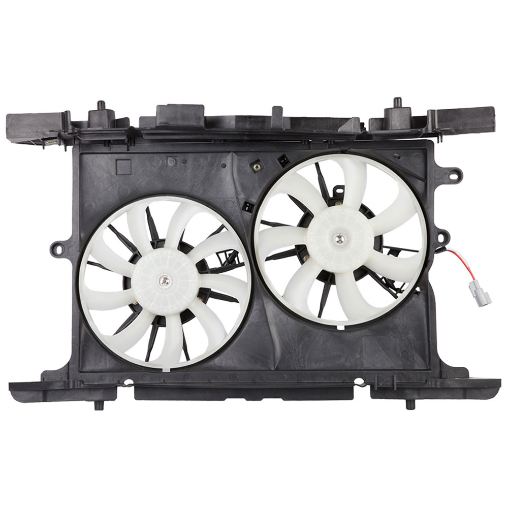 New 2008 Scion xB Car Radiator Fan Dual Fan Assembly - All Models
