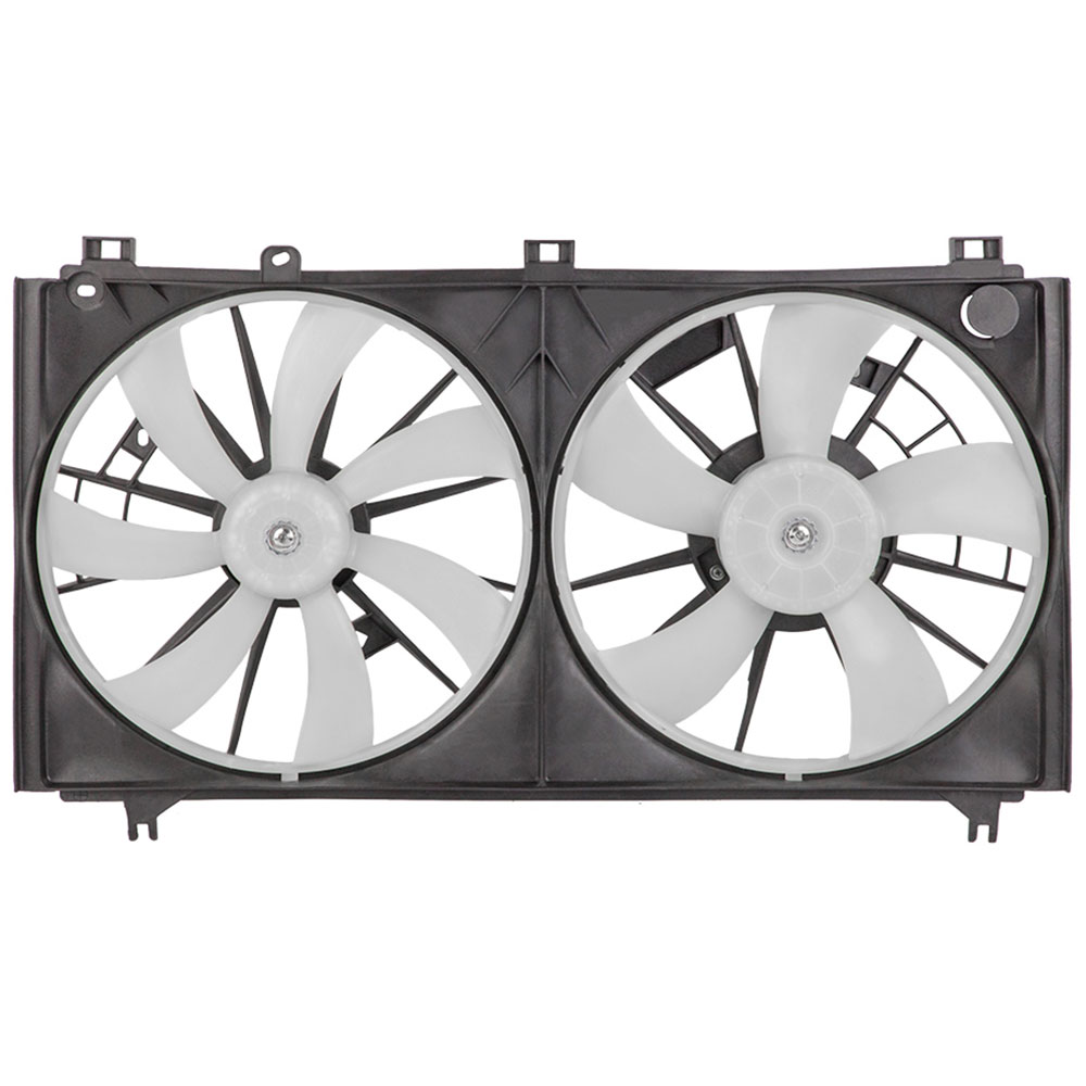 New 2006 Lexus IS350 Car Radiator Fan Dual Fan Assembly - All Models