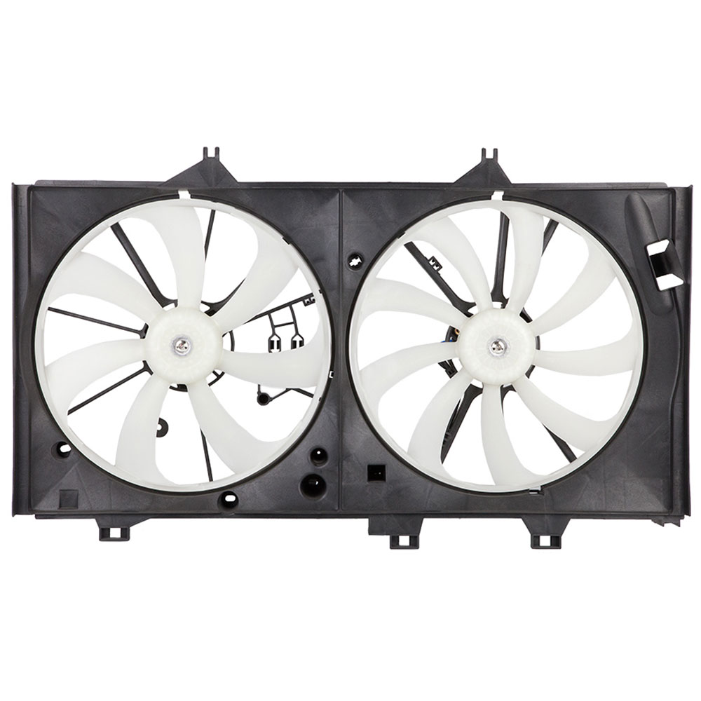 New 2014 Toyota Camry Car Radiator Fan Dual Fan Assembly - 2.5L Models