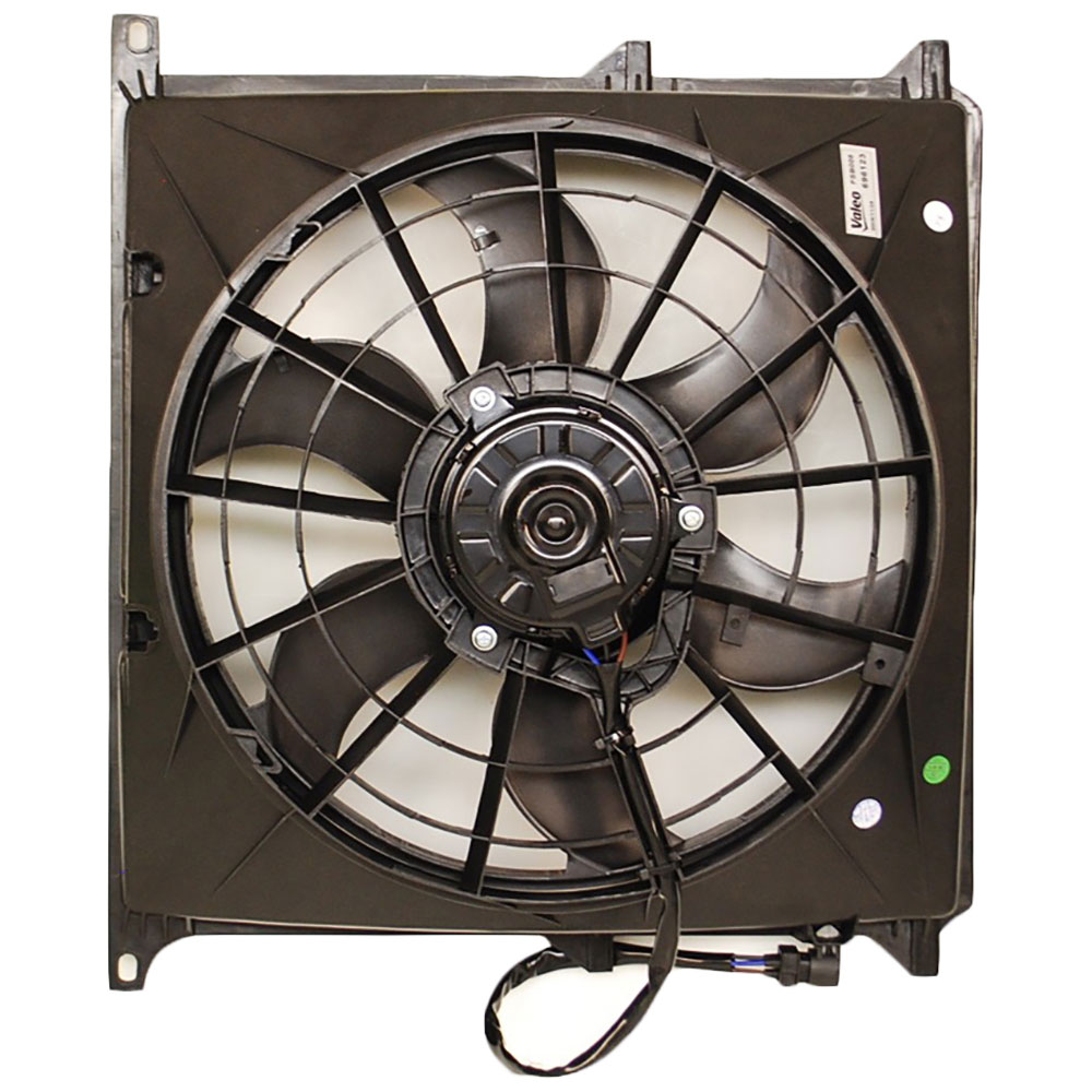 New 1995 BMW 318ti Car Radiator Fan Radiator Side - Suction Fan