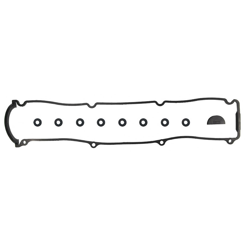 New 1987 Nissan Pulsar Engine Gasket Set - Valve Cover - Left 1.6L Engine - Left - TBI - Contains Valve Cover End Plug