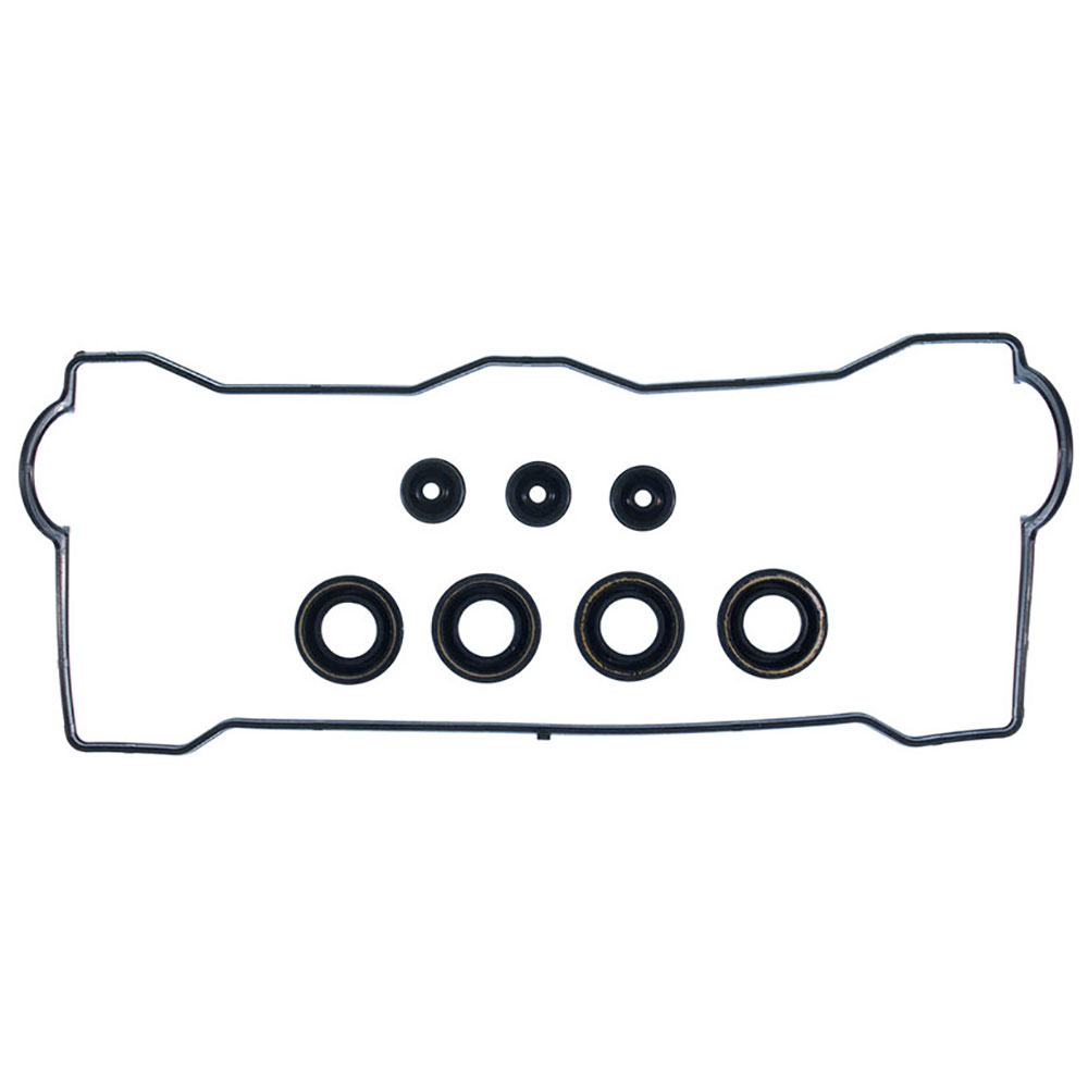 New 1989 Toyota Corolla Engine Gasket Set - Valve Cover 1.6L Engine - SR5 All Trac 4AFE - MFI - Includes Grommets and Spark Plug Tube Seals