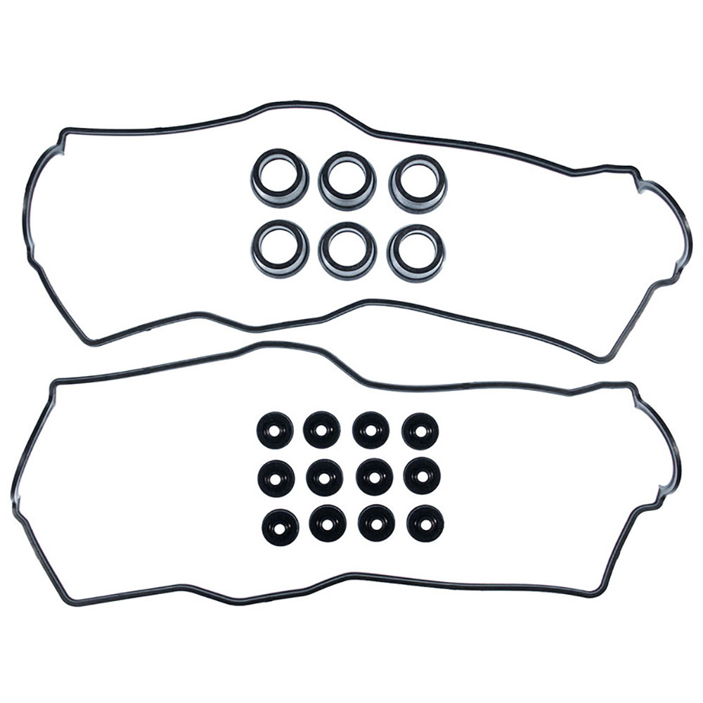 New 1989 Toyota Camry Engine Gasket Set - Valve Cover 2.5L Engine - DLX - Includes Grommets and Spark Plug Tube Seals