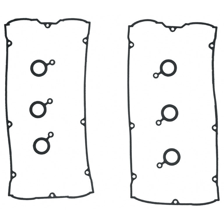 New 1992 Mitsubishi 3000GT Engine Gasket Set - Valve Cover 3.0L Engine - MFI - Includes Spark Plug Tube Seals