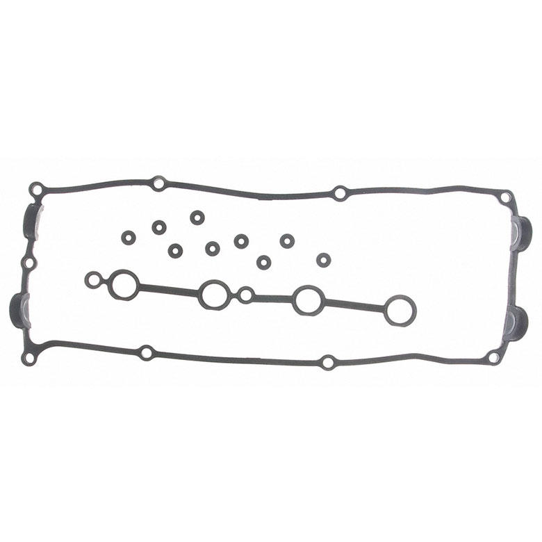 New 2003 Nissan Frontier Engine Gasket Set - Valve Cover 2.4L Engine - Includes Grommets and Spark Plug Tube Seals