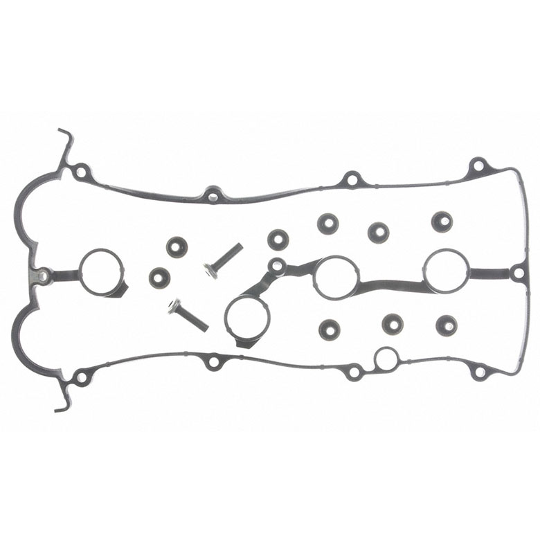 New 2003 Mazda Protege Engine Gasket Set - Valve Cover 2.0L Engine - MFI - Includes Grommets and Spark Plug Tube Seals