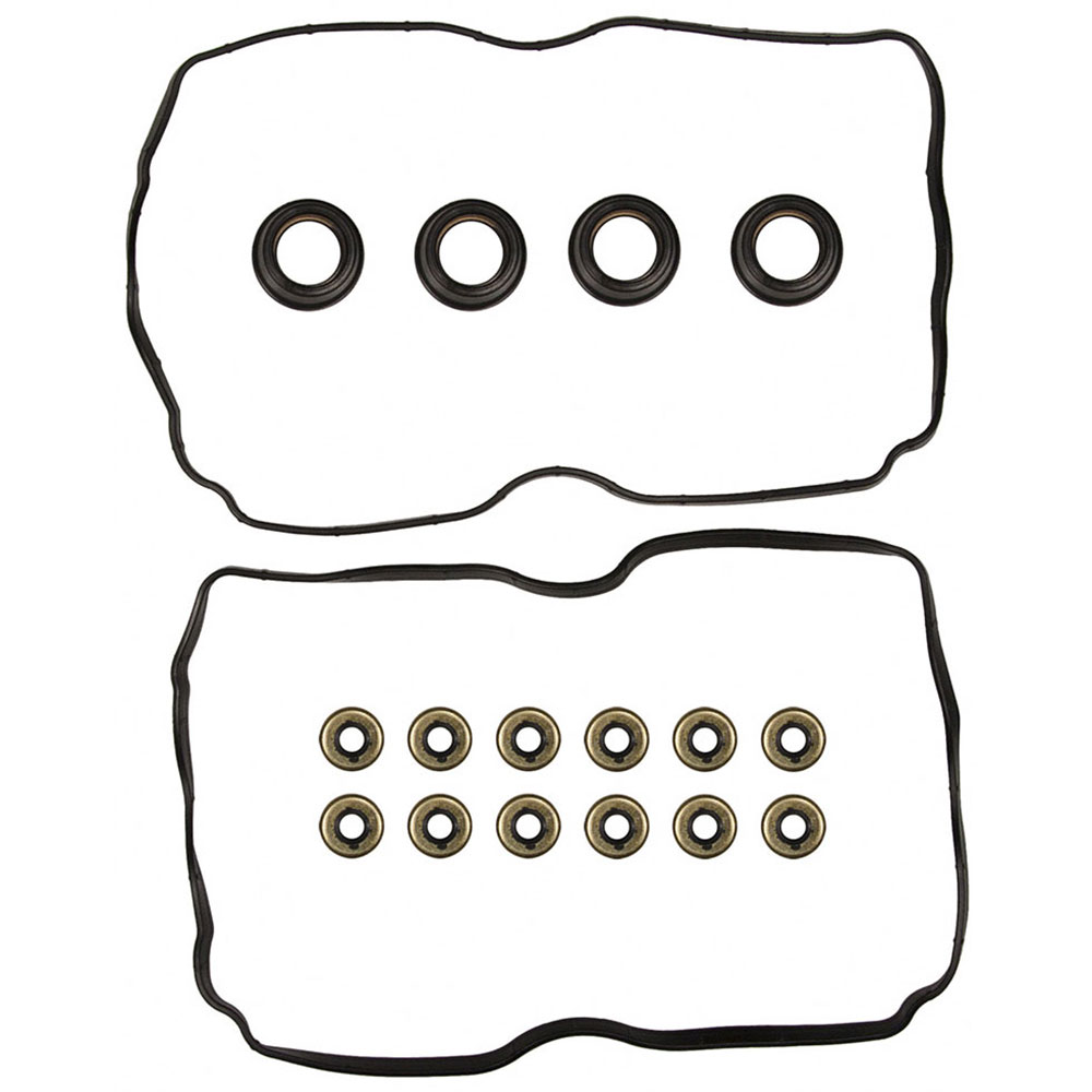 New 2005 Subaru Forester Engine Gasket Set - Valve Cover 2.5L Engine - Naturally Aspirated - XS EJ253 - SOHC - Includes Grommets and Spark Plug Tube S