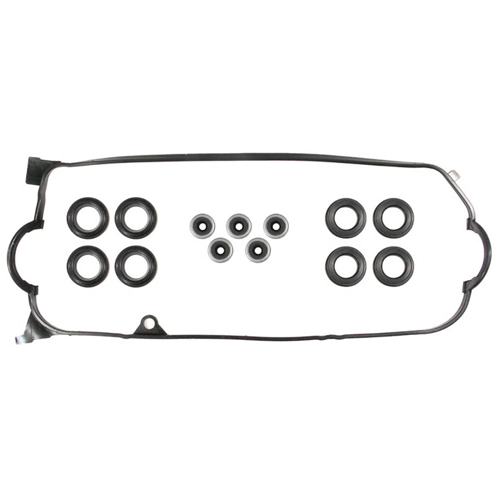 New 2001 Honda Civic Engine Gasket Set - Valve Cover 1.7L Eng. - D17A6 - Includes Grommets and Spark Plug Tube Seals