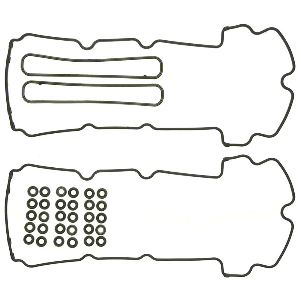 New 2004 Jaguar S-Type Engine Gasket Set - Valve Cover 3.0L Engine - Includes Grommets and Spark Plug Tube Seals