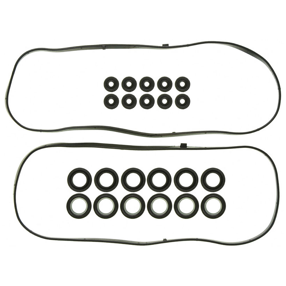 New 2005 Acura MDX Engine Gasket Set - Valve Cover 3.5L Engine - MFI - Includes Grommets and Spark Plug Tube Seals