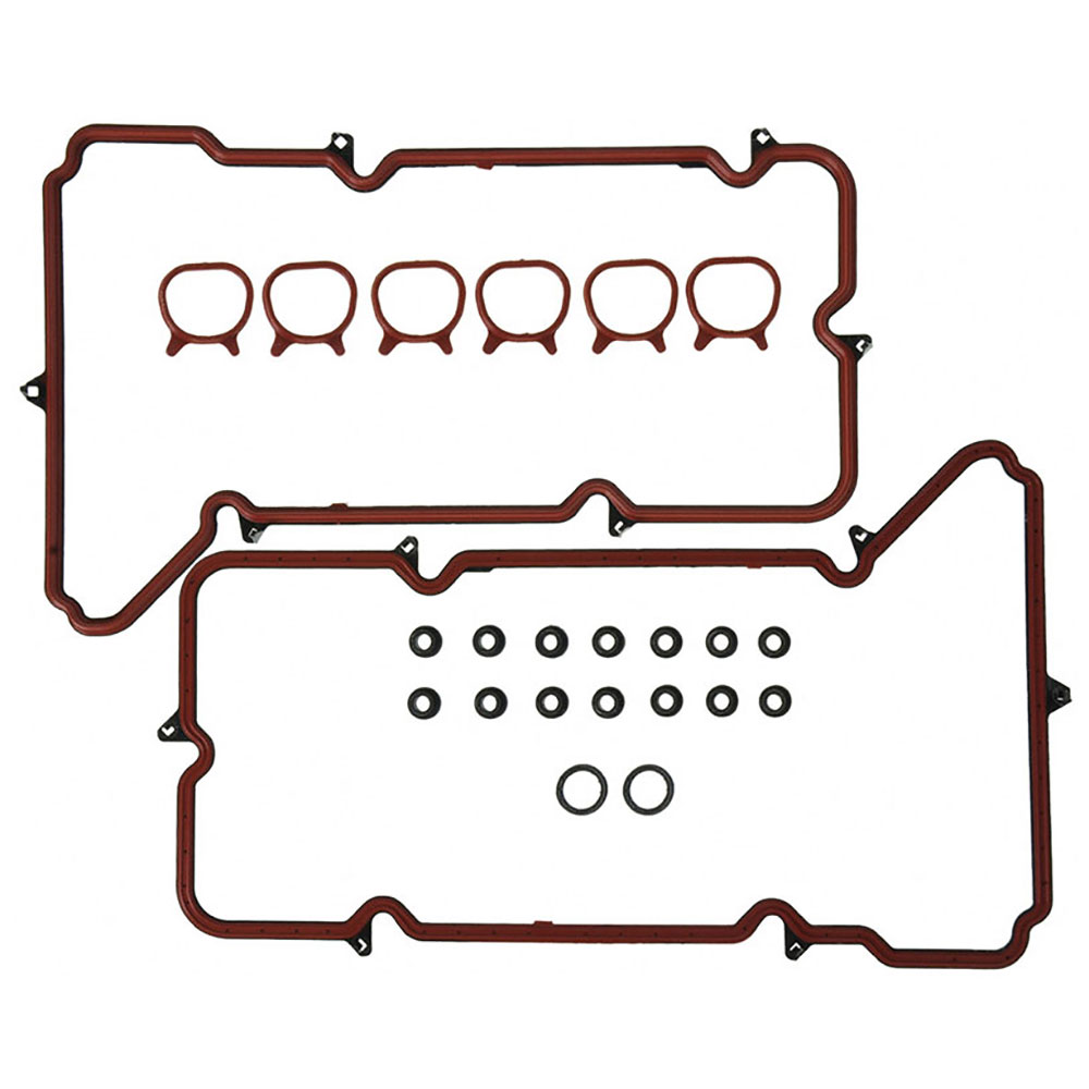 New 2002 Oldsmobile Aurora Engine Gasket Set - Valve Cover 3.5L Engine - MFI - Includes Grommets and Spark Plug Tube Seals
