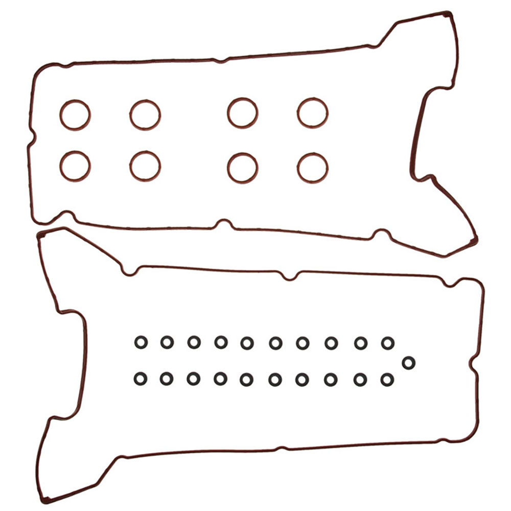New 2004 Cadillac SRX Engine Gasket Set - Valve Cover 4.6L Engine - MFI - Includes Grommets and Spark Plug Tube Seals