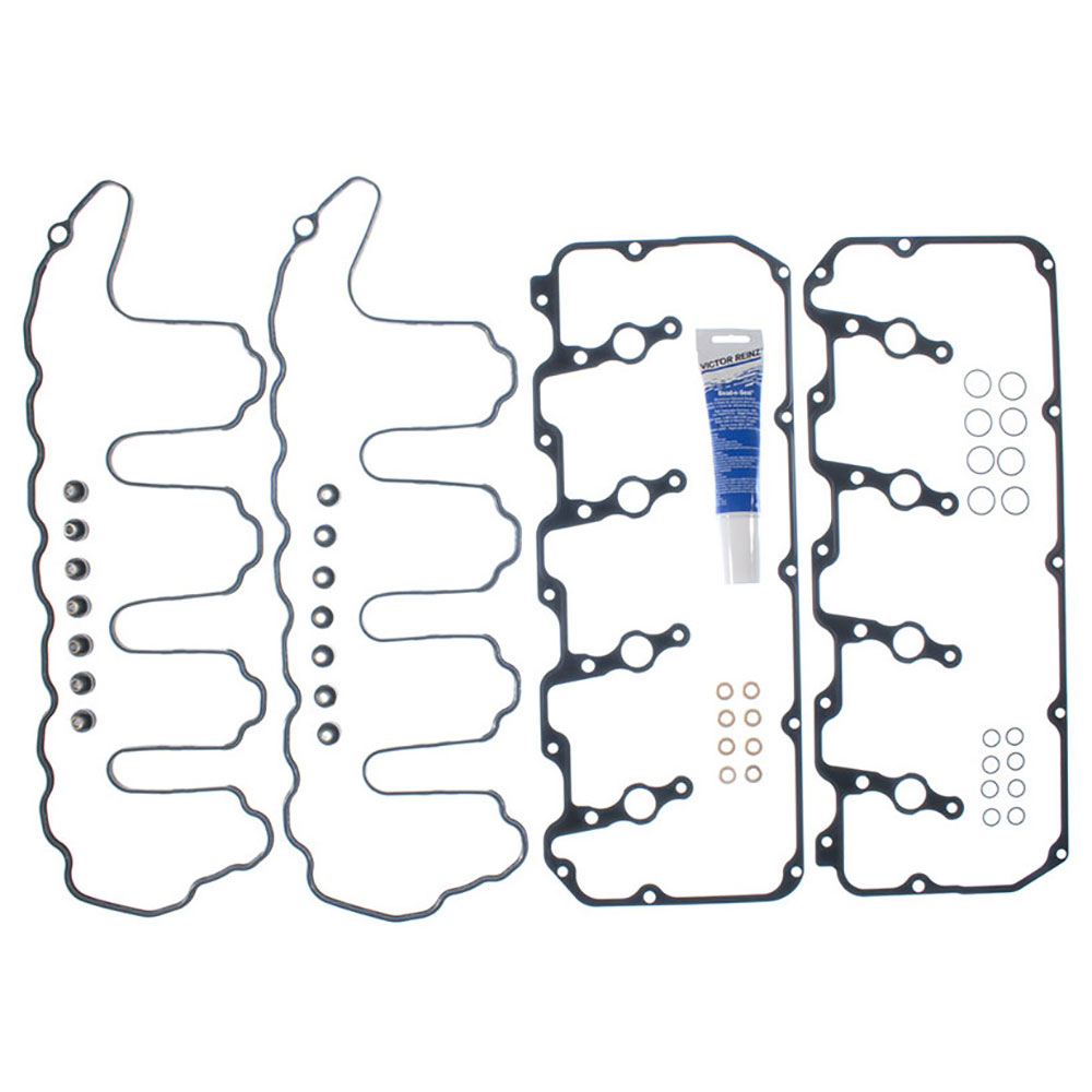 New 2006 Chevrolet Kodiak Engine Gasket Set - Valve Cover 6.6L Engine - charged - C4V042 Duramax - MFI - OHV - Master Set - Contains all gaskets and s
