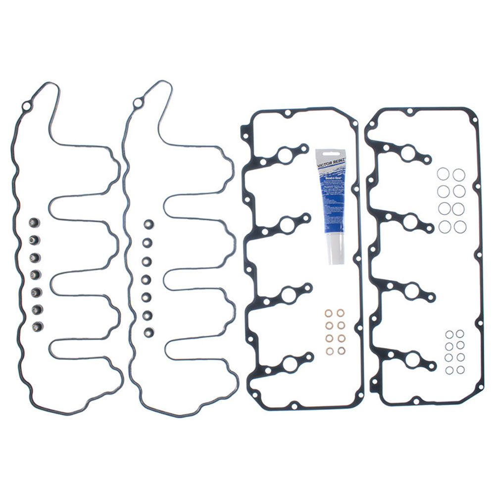 New 2005 Chevrolet Kodiak Engine Gasket Set - Valve Cover 6.6L Engine - charged - C4E042 Duramax - MFI - OHV - Master Set - Contains all gaskets and s