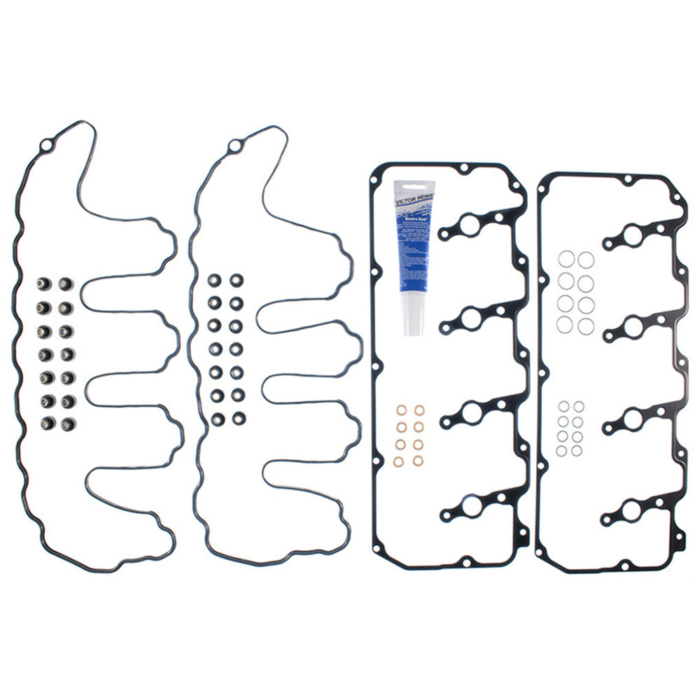New 2008 GMC Savana 3500 Engine Gasket Set - Valve Cover 6.6L Eng. - Master Set - Contains all gaskets and seals required for the installation of fuel