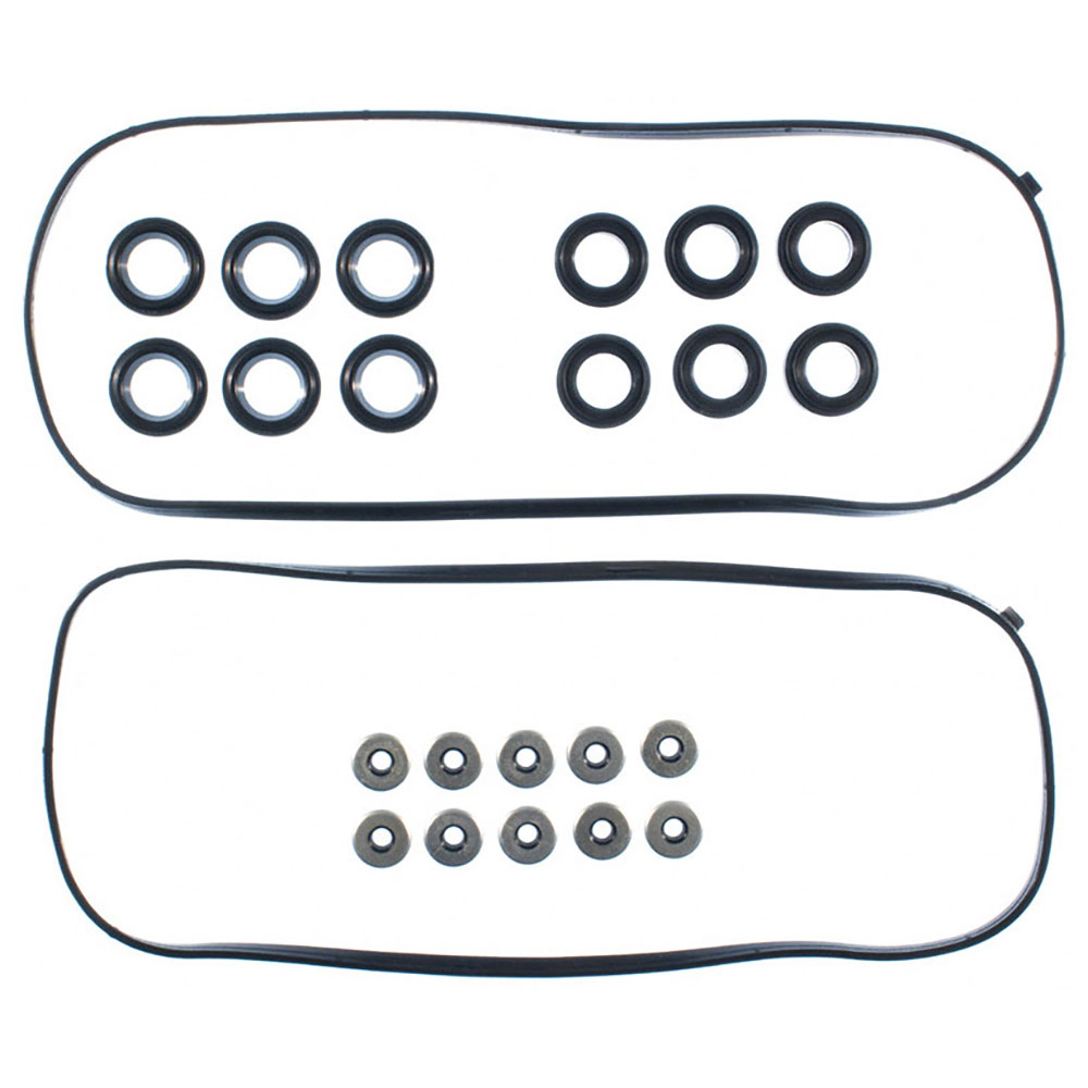 New 2002 Acura MDX Engine Gasket Set - Valve Cover 3.5L Engine - MFI - Includes Grommets and Spark Plug Tube Seals