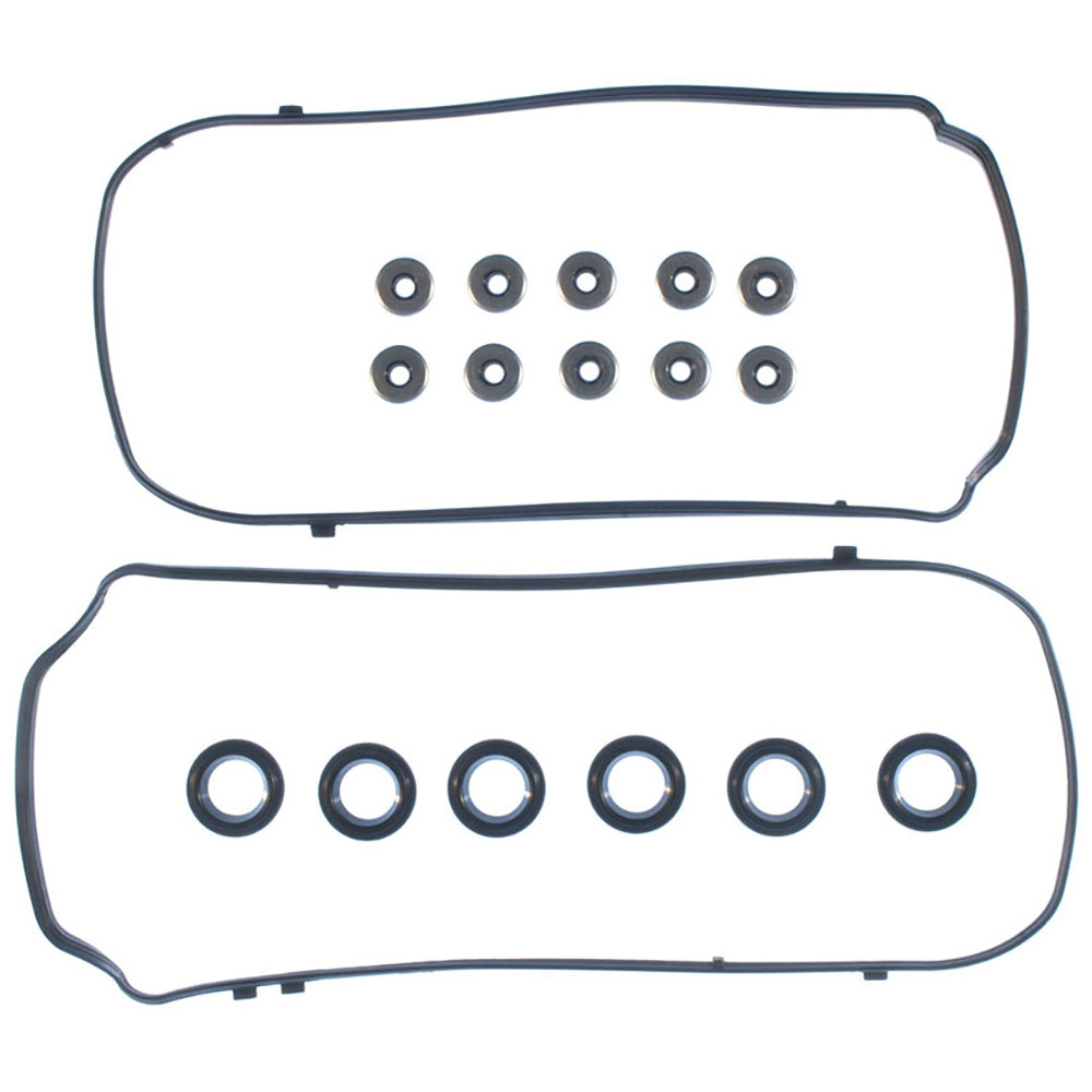 New 2011 Acura TSX Engine Gasket Set - Valve Cover 3.5L Engine - MFI - Includes Grommets and Spark Plug Tube Seals