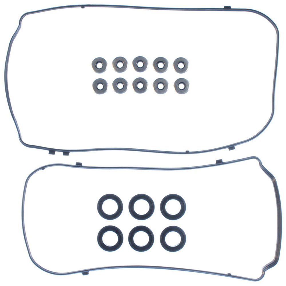 New 2012 Honda Pilot Engine Gasket Set - Valve Cover 3.5L Engine - MFI - Includes Grommets and Spark Plug Tube Seals