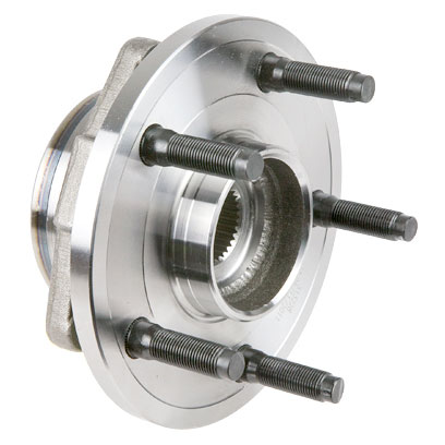 New 2008 Mitsubishi Raider Hub Bearing - Front Front Hub - All Models with 2 Wheel ABS