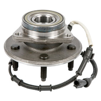 New 2000 Ford F Series Trucks Hub Bearing - Front Front Hub - F150 4WD 4 Wheel ABS - 5 Stud Model with 14mm Wheel Bolts