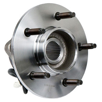 New 2000 Ford F Series Trucks Hub Bearing - Front Front Hub - F150 4WD 4 Wheel ABS - 5 Stud Model with 12mm Wheel Bolts