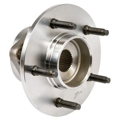 New 2000 Ford F Series Trucks Hub Bearing - Front Front Hub - F150 4WD 2 Wheel ABS - 5 Stud Model with 12mm Wheel Bolts