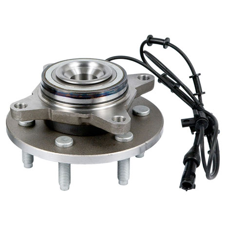 New 2004 Lincoln Navigator Hub Bearing - Front Front Hub - 2WD Models with 4 wheel ABS