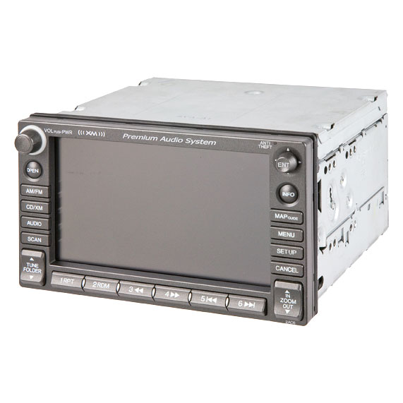 2007 Honda Civic GPS Navigation System In-Dash Navigation Unit with Face Code 2AC6