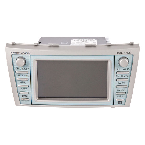 2008 Toyota Camry GPS Navigation System In-Dash Navigation Unit with JBL Premium Radio and Face Code E7012 [86120-06390]