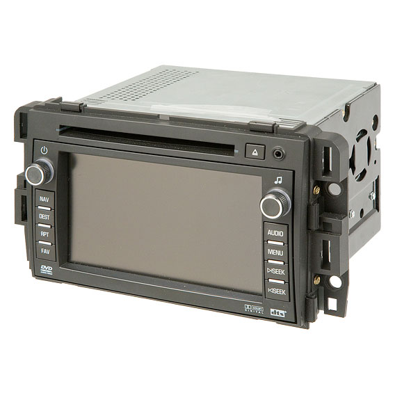 2007 GMC Acadia GPS Navigation System - Rear In-Dash Navigation Unit with Rear Seat Entertainment [OEM 25815340 25925496 25801667 25897058 or 20792737